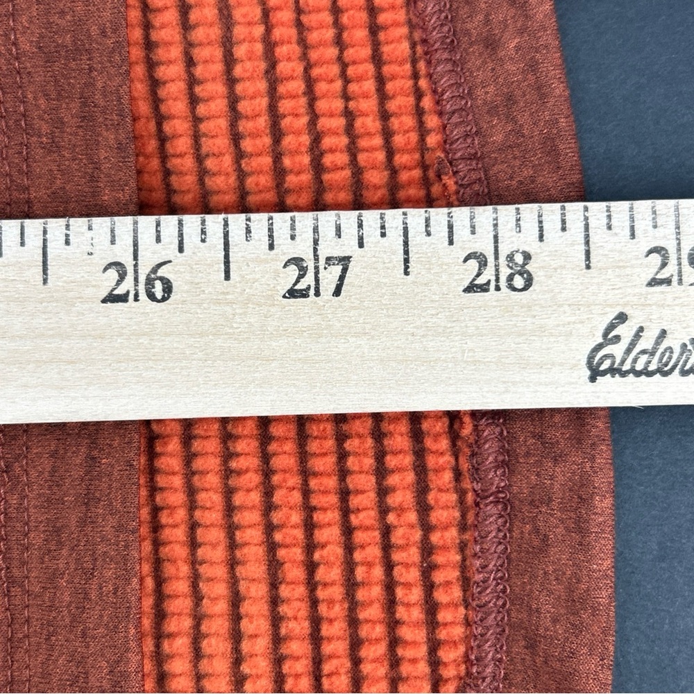 Eddie Bauer Burnt Orange Quarter-Zip Top - Picture 12 of 13
